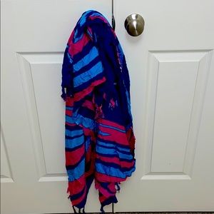 Can be used as a scarf, blanket or wrap!